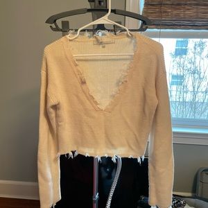 Lovers and Friends Cropped Sweater
